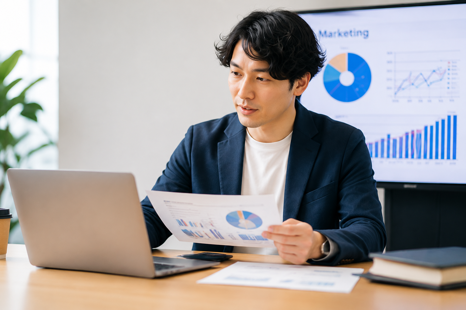 PATTERN C 攻めのマーケティングのイメージ