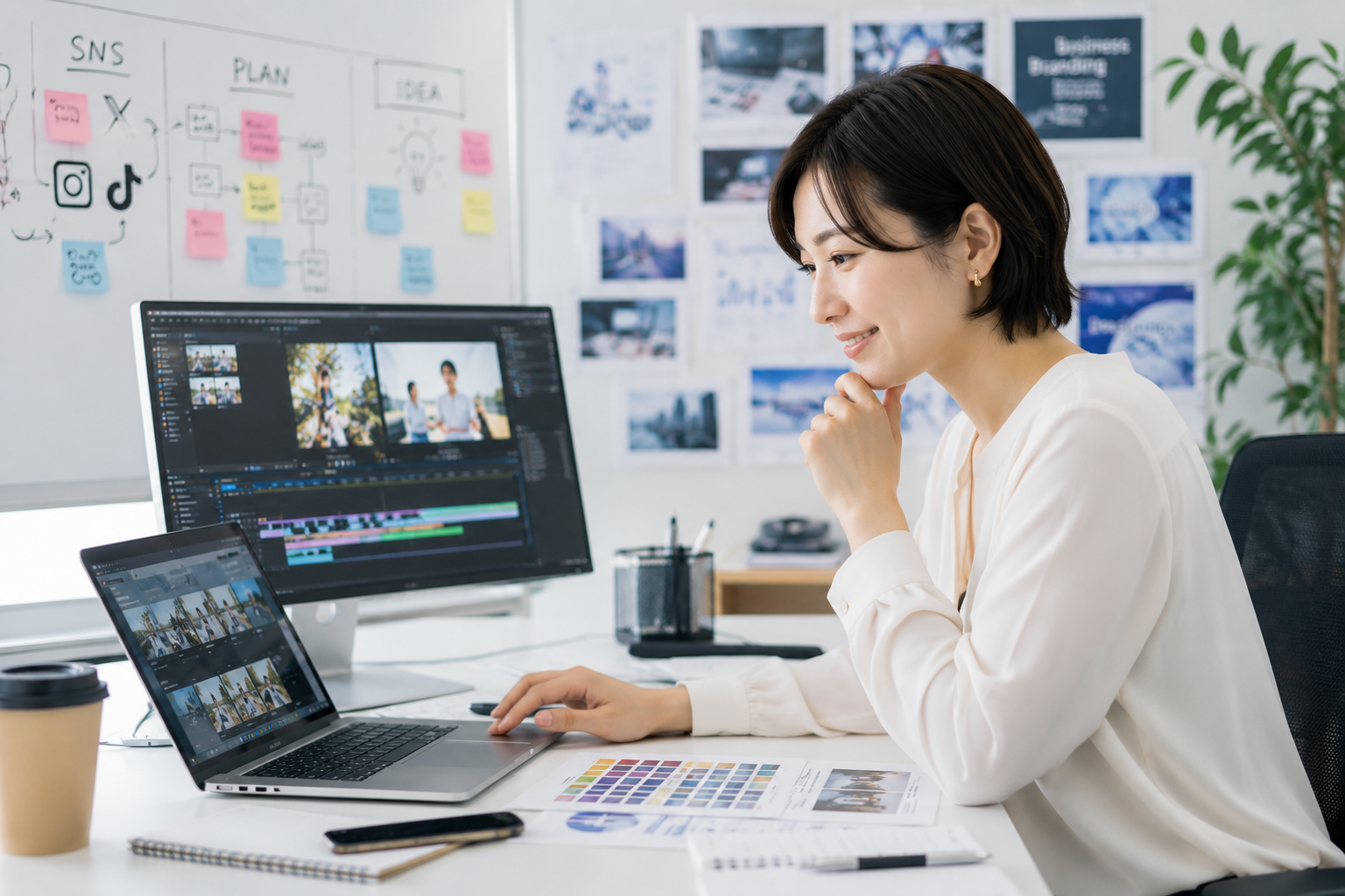 PATTERN E 発信業務強化のイメージ